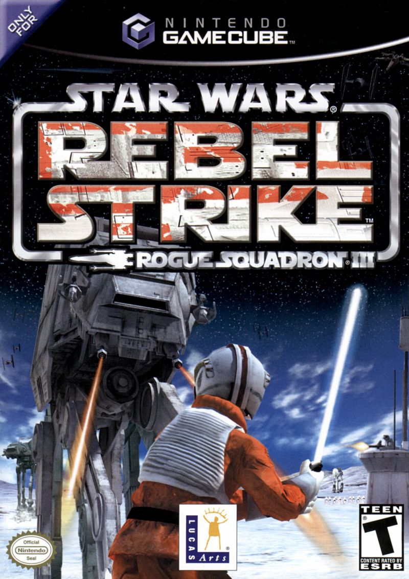 Star Wars Rebel Strike box art for Gamecube